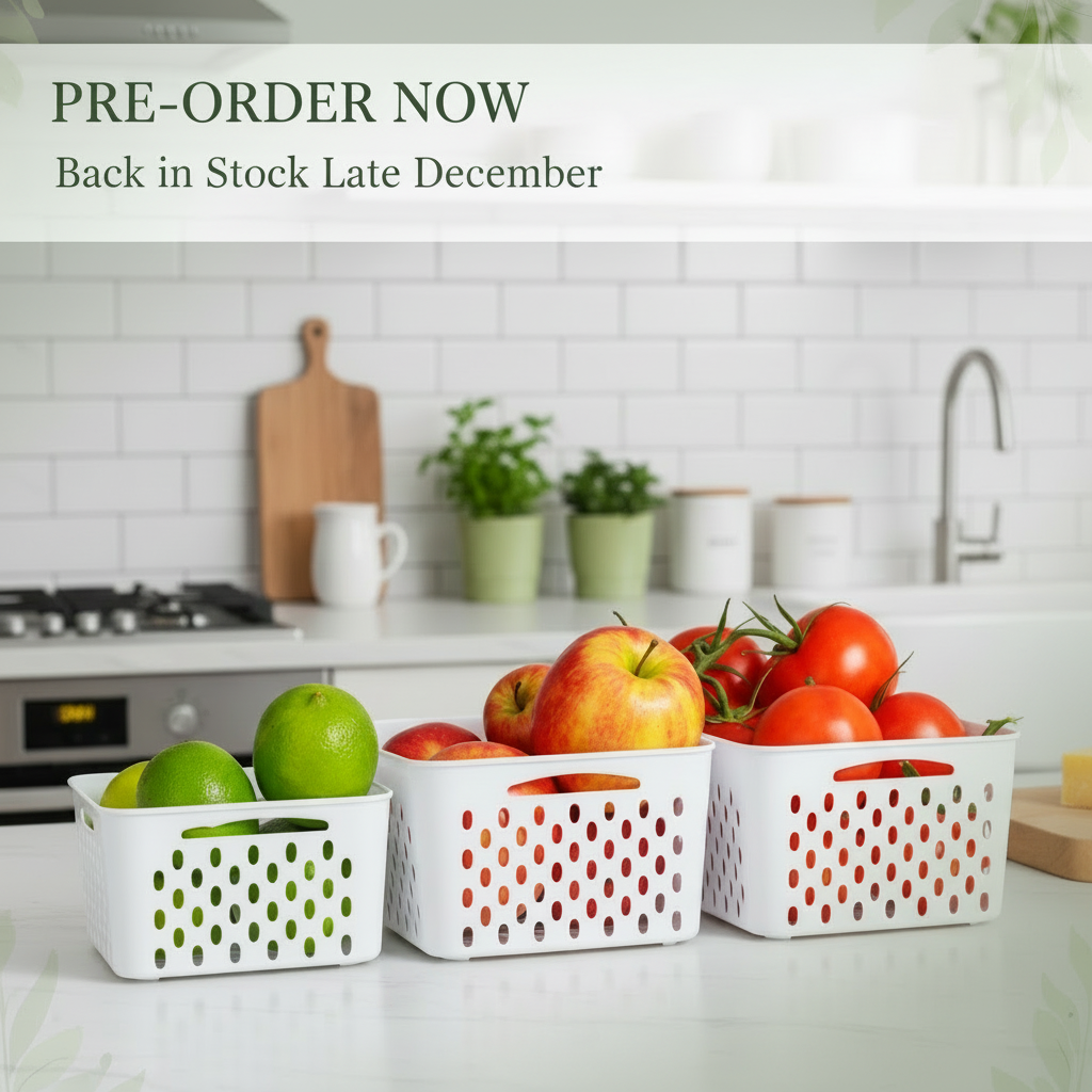 Paniers de rangement pour produits – Ensemble de 6